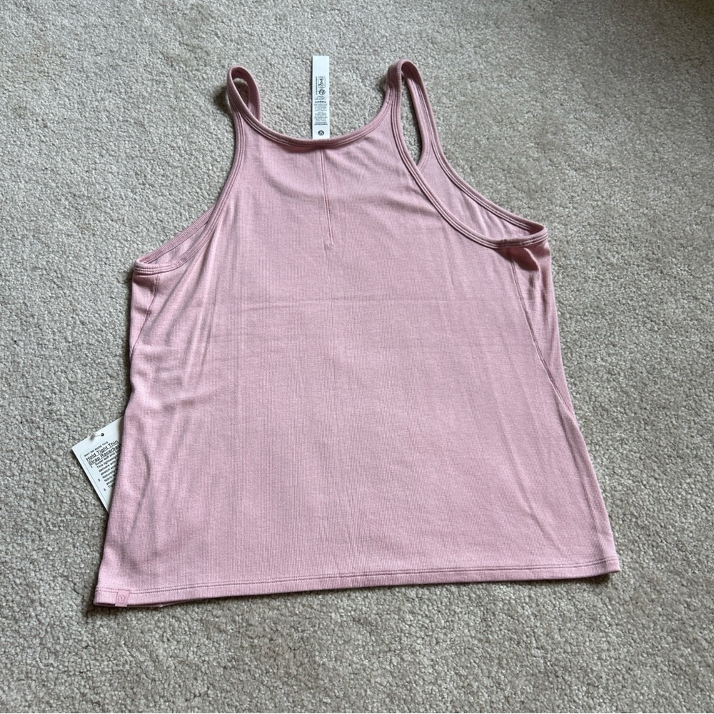 2-30 New Size 14 Lululemon Hold Tight Thin Strap Racerback Tank PKHZ - Picture 2 of 5